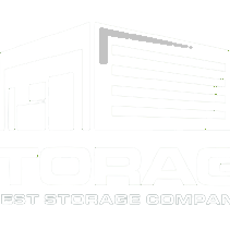 storage logo white